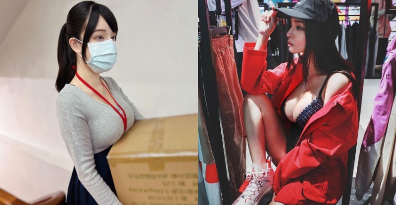 好有重量！巨乳同事搬貨「卡住胸部」　網友：我樂意幫忙扶