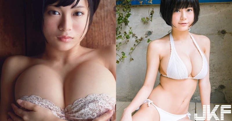 19歲少女竟擁有「爆裂G奶」！甜美嬰兒臉＋不科學巨奶，「波濤乳浪」快被淹沒啦！